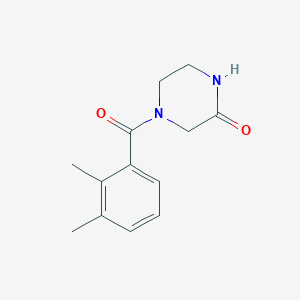 4-(2,3-Dimethylbenzoyl)piperazin-2-one