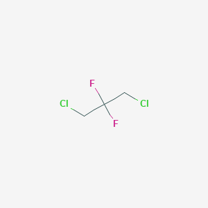 molecular formula C3H4Cl2F2 B074838 1,3-二氯-2,2-二氟丙烷 CAS No. 1112-36-3