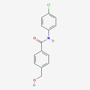 N-(4-chlorophenyl)-4-(hydroxymethyl)benzamide