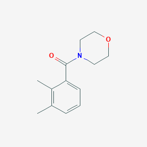 molecular formula C13H17NO2 B7483823 4-(2,3-Dimethylbenzoyl)morpholine 