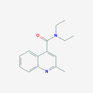 N,N-diethyl-2-methylquinoline-4-carboxamide