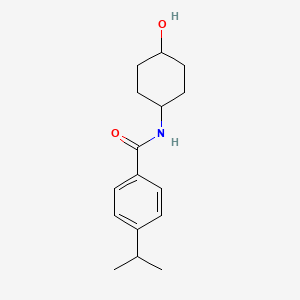 N-(4-hydroxycyclohexyl)-4-propan-2-ylbenzamide