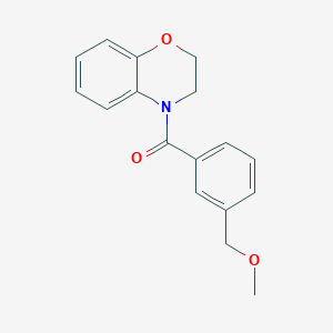 2,3-Dihydro-1,4-benzoxazin-4-yl-[3-(methoxymethyl)phenyl]methanone