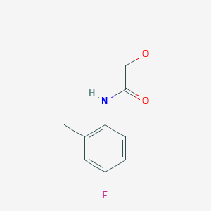 N-(4-fluoro-2-methylphenyl)-2-methoxyacetamide