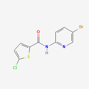 N-(5-bromopyridin-2-yl)-5-chlorothiophene-2-carboxamide