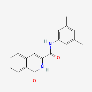 N-(3,5-dimethylphenyl)-1-oxo-2H-isoquinoline-3-carboxamide