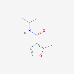 2-methyl-N-propan-2-ylfuran-3-carboxamide