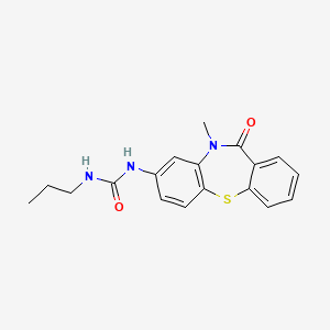 1-(5-Methyl-6-oxobenzo[b][1,4]benzothiazepin-3-yl)-3-propylurea