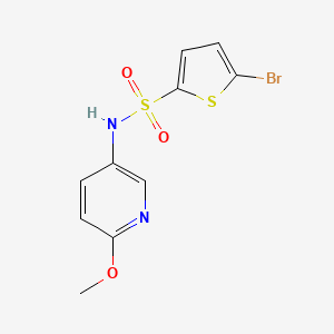 5-bromo-N-(6-methoxy-3-pyridinyl)-2-thiophenesulfonamide