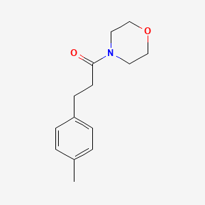 3-(4-Methylphenyl)-1-morpholin-4-ylpropan-1-one