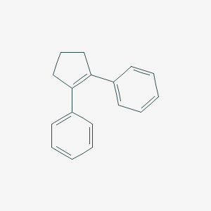 molecular formula C17H16 B074848 1,2-Diphenyl-1-cyclopentene CAS No. 1485-98-9