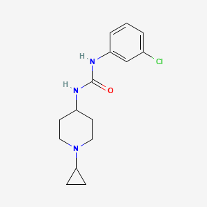 1-(3-Chlorophenyl)-3-(1-cyclopropylpiperidin-4-yl)urea