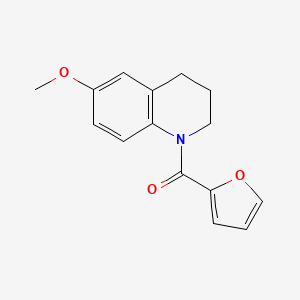 furan-2-yl-(6-methoxy-3,4-dihydro-2H-quinolin-1-yl)methanone