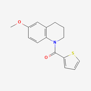 (6-methoxy-3,4-dihydro-2H-quinolin-1-yl)-thiophen-2-ylmethanone