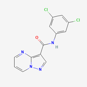 N-(3,5-dichlorophenyl)pyrazolo[1,5-a]pyrimidine-3-carboxamide