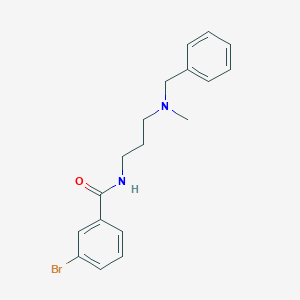 N-[3-(benzylmethylamino)propyl]-3-bromobenzamide