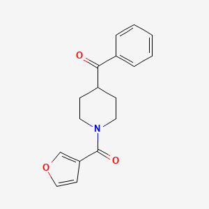 [1-(Furan-3-carbonyl)piperidin-4-yl]-phenylmethanone