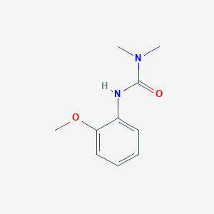 molecular formula C10H14N2O2 B7485696 3-(2-Methoxyphenyl)-1,1-dimethylurea 