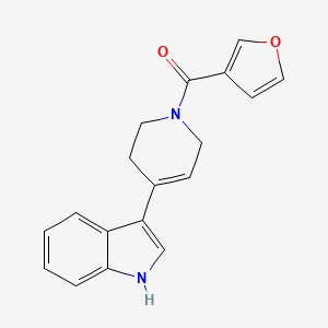 furan-3-yl-[4-(1H-indol-3-yl)-3,6-dihydro-2H-pyridin-1-yl]methanone