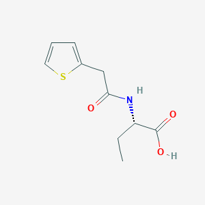 (2S)-2-[(2-thiophen-2-ylacetyl)amino]butanoic acid