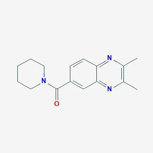 (2,3-Dimethyl-6-quinoxalinyl)(piperidino)methanone