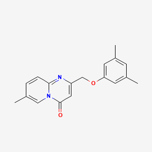 2-[(3,5-Dimethylphenoxy)methyl]-7-methylpyrido[1,2-a]pyrimidin-4-one