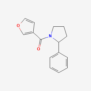 Furan-3-yl-(2-phenylpyrrolidin-1-yl)methanone