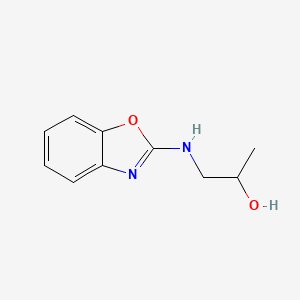 1-(1,3-Benzoxazol-2-ylamino)propan-2-ol