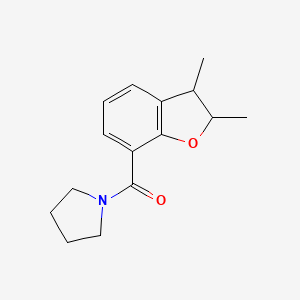 (2,3-Dimethyl-2,3-dihydro-1-benzofuran-7-yl)-pyrrolidin-1-ylmethanone