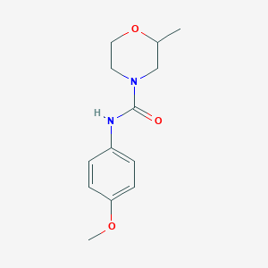 N-(4-methoxyphenyl)-2-methylmorpholine-4-carboxamide