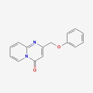 molecular formula C15H12N2O2 B7486913 2-(Phenoxymethyl)pyrido[1,2-a]pyrimidin-4-one 