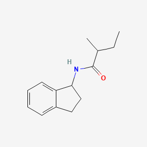 N-(2,3-dihydro-1H-inden-1-yl)-2-methylbutanamide