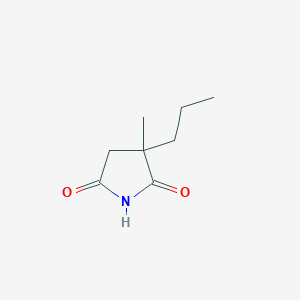 B074871 3-Methyl-3-propylpyrrolidine-2,5-dione CAS No. 1497-19-4