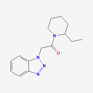 2-(Benzotriazol-1-yl)-1-(2-ethylpiperidin-1-yl)ethanone