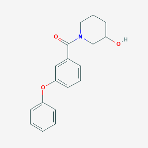 (3-Hydroxypiperidin-1-yl)-(3-phenoxyphenyl)methanone