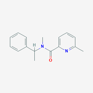 N,6-dimethyl-N-(1-phenylethyl)pyridine-2-carboxamide