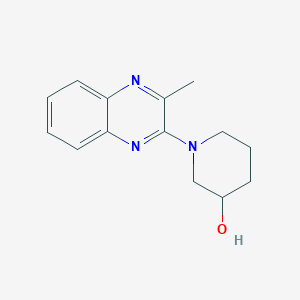 1-(3-Methylquinoxalin-2-yl)piperidin-3-ol