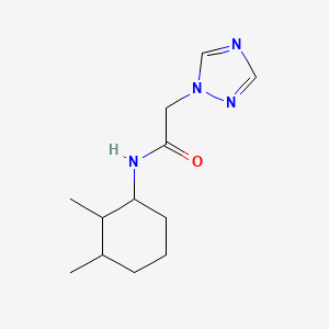 N-(2,3-dimethylcyclohexyl)-2-(1,2,4-triazol-1-yl)acetamide