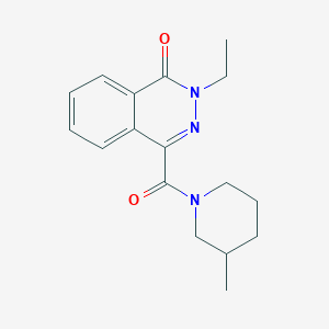 2-Ethyl-4-(3-methylpiperidine-1-carbonyl)phthalazin-1-one