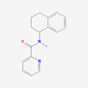 N-methyl-N-(1,2,3,4-tetrahydronaphthalen-1-yl)pyridine-2-carboxamide