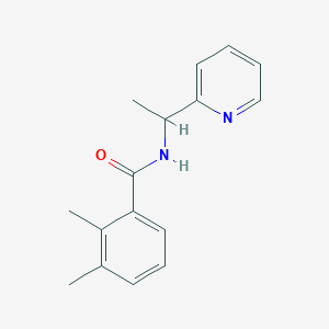 molecular formula C16H18N2O B7487663 2,3-dimethyl-N-(1-pyridin-2-ylethyl)benzamide 