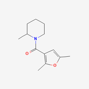 (2,5-Dimethylfuran-3-yl)-(2-methylpiperidin-1-yl)methanone