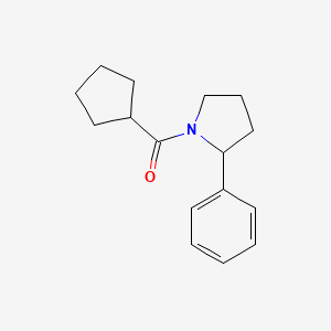 Cyclopentyl-(2-phenylpyrrolidin-1-yl)methanone