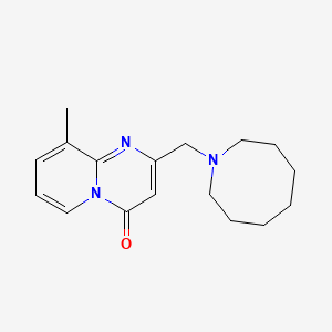 2-(Azocan-1-ylmethyl)-9-methylpyrido[1,2-a]pyrimidin-4-one