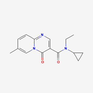 N-cyclopropyl-N-ethyl-7-methyl-4-oxopyrido[1,2-a]pyrimidine-3-carboxamide