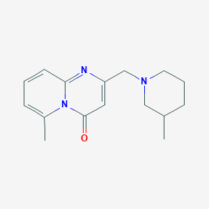 6-Methyl-2-[(3-methylpiperidin-1-yl)methyl]pyrido[1,2-a]pyrimidin-4-one