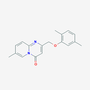 2-[(2,5-Dimethylphenoxy)methyl]-7-methylpyrido[1,2-a]pyrimidin-4-one