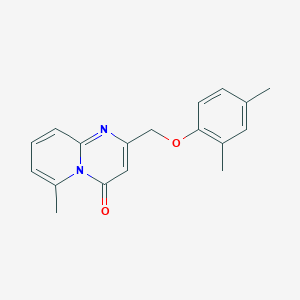 2-[(2,4-Dimethylphenoxy)methyl]-6-methylpyrido[1,2-a]pyrimidin-4-one