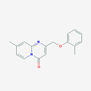 8-Methyl-2-[(2-methylphenoxy)methyl]pyrido[1,2-a]pyrimidin-4-one