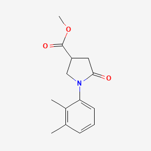 Methyl 1-(2,3-dimethylphenyl)-5-oxopyrrolidine-3-carboxylate